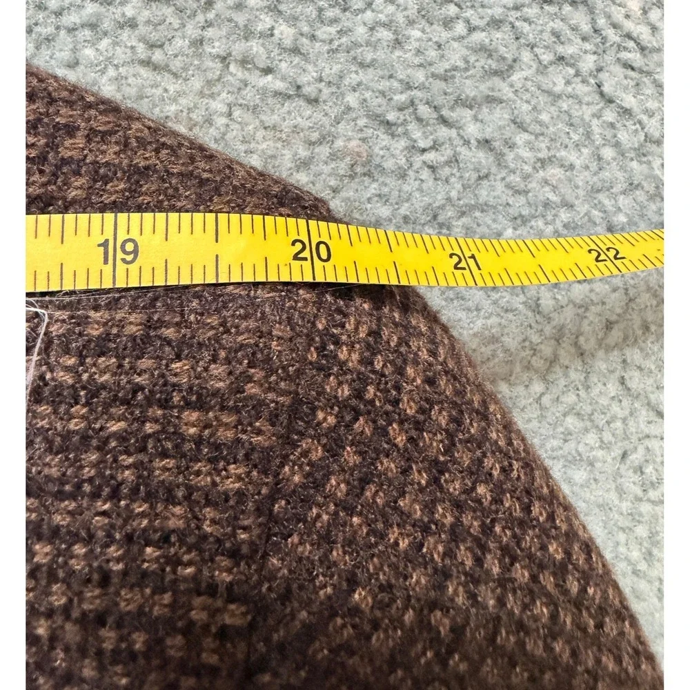 VTG Vestimenta Louis Boston Italian 100% Cashmere Houndstooth Blazer IT 52 US 42